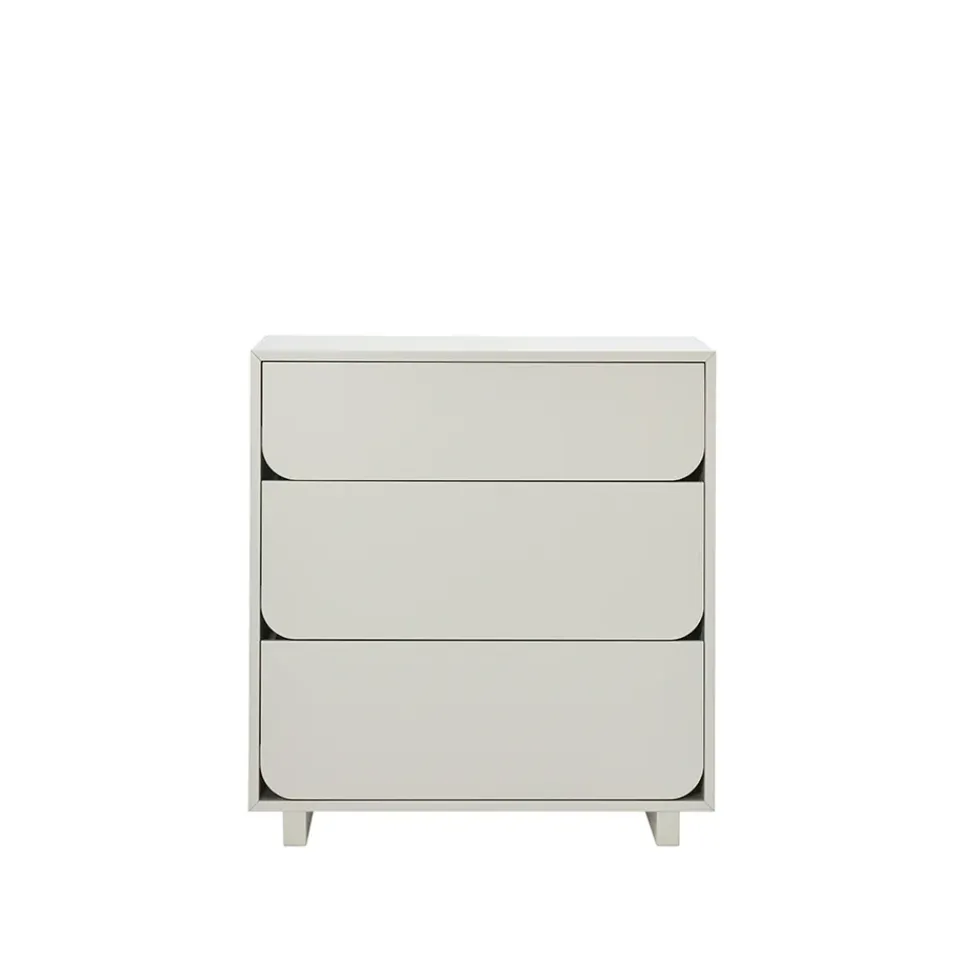 Dressers & Drawer Units|Dressers & Drawer Units^1898 Vidja Low chest of draws, Sand. 3 box Beige