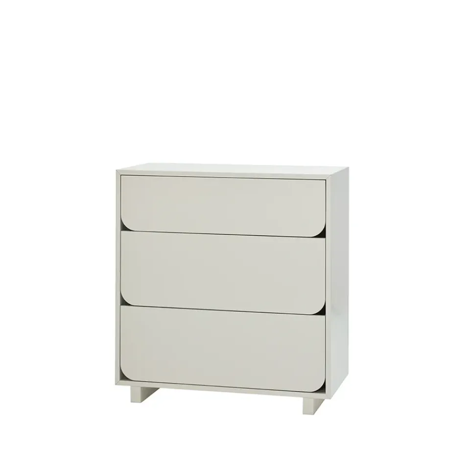 Dressers & Drawer Units|Dressers & Drawer Units^1898 Vidja Low chest of draws, Sand. 3 box Beige