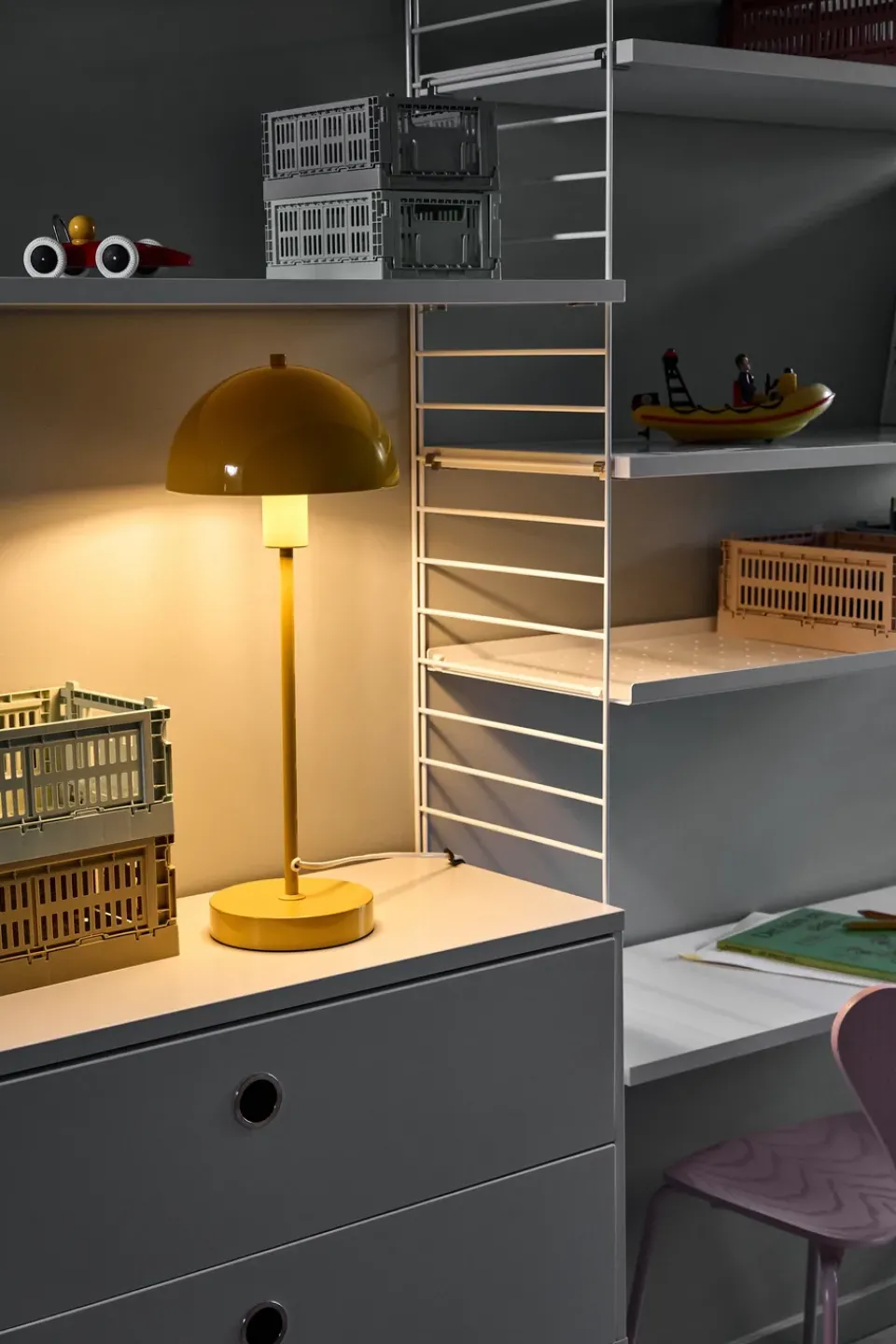 Online Herstal Vienda table lamp, Mango Yellow
