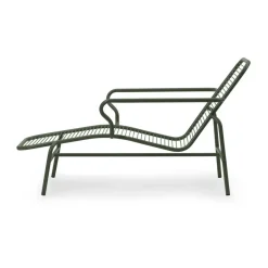 Hot Normann Copenhagen Vig Chaise Lounge sunbed, Green