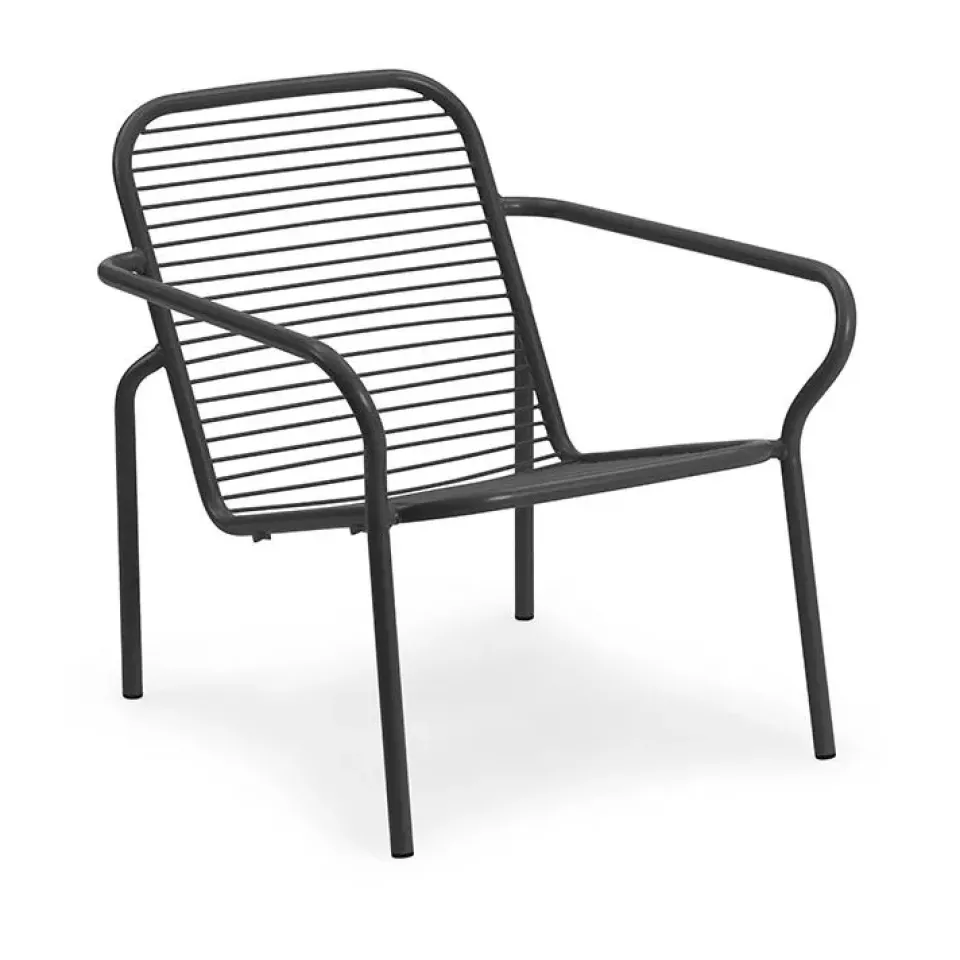 Seating|Balcony Furniture^Normann Copenhagen Vig lounge chair, Black