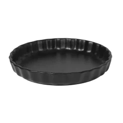Oven Dishes^Broste Copenhagen Vig oven form round , medium Black