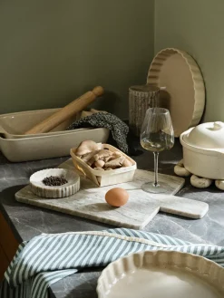 Oven Dishes^Broste Copenhagen Vig ovenproof dish 20.5x33 cm, Beige