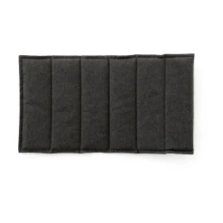 Online &Tradition Ville AV33-AV34 back and seat cushion 80x46 cm, Heritage char Black