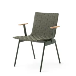 Best &Tradition Ville Outdoor AV34 chair, Bronze Green