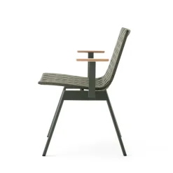 Best &Tradition Ville Outdoor AV34 chair, Bronze Green