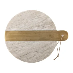 Chopping Boards^Bloomingville Villette marble cutting board 25x30.5 cm, Natural Brown