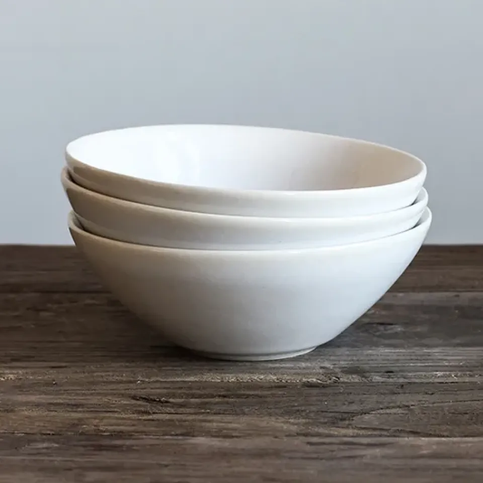 Breakfast Bowls^Tell Me More Vince bowl M, White
