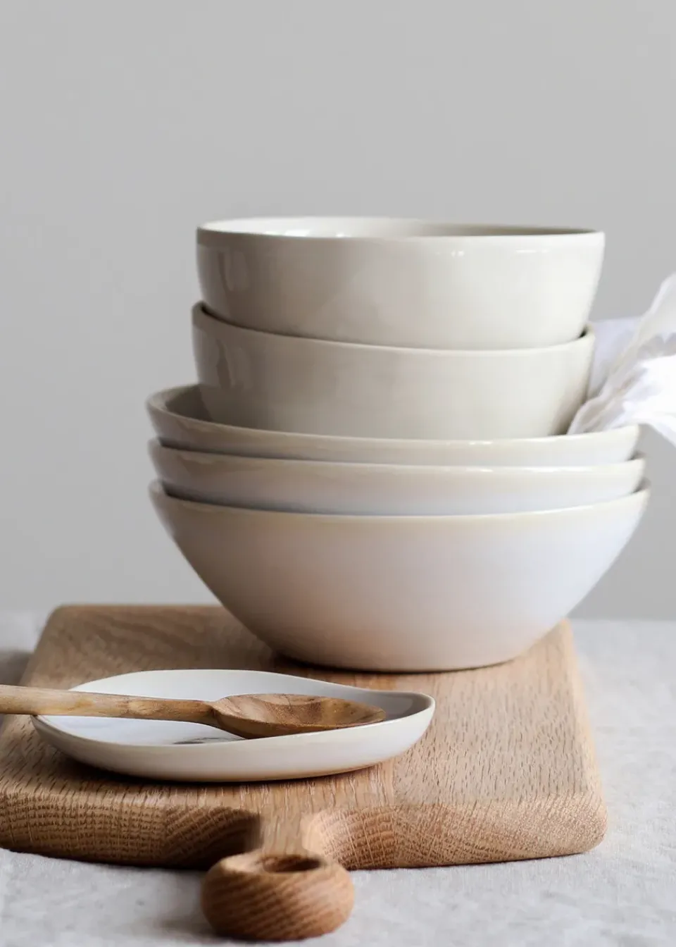 Breakfast Bowls^Tell Me More Vince bowl M, White