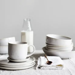 Online Tell Me More Vince deep plate Ø22.5 cm, White