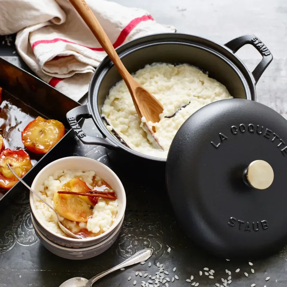 Cooking Pots & Casserole Dishes^STAUB Vintage La Coquette casserole dish round 0.5 L, Black