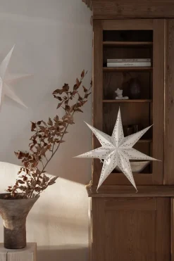 Clearance Watt & Veke Vintergatan advent star 80 cm, White