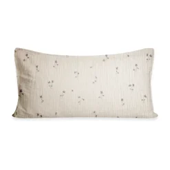 Pillow Cases^Garbo&Friends Viola Muslin pillowcase, 50x90 cm Blue