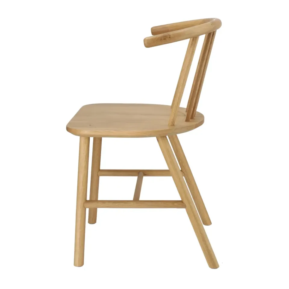 Chairs^NJRD VIOR dining chair, Lacquered oak Beige