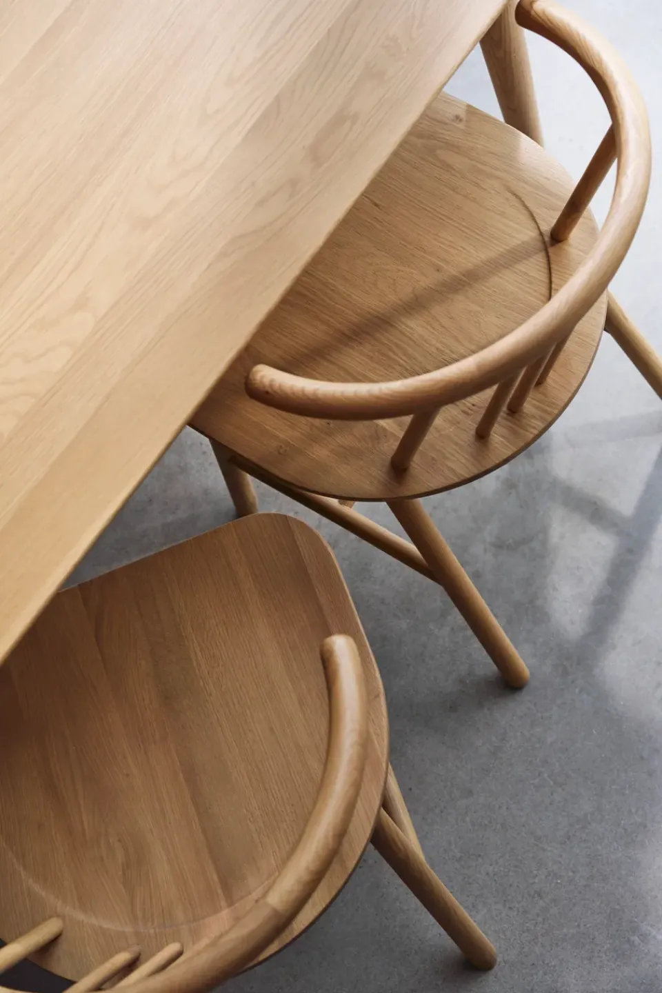 Chairs^NJRD VIOR dining chair, Lacquered oak Beige
