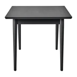 Hot NJRD VIOR dining table 90x120 cm, Black lacquered oak Beige