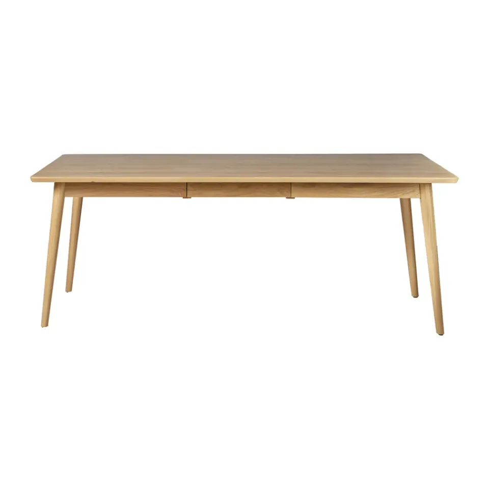 Sale NJRD VIOR dining table 90x200 cm, Lacquered oak Beige