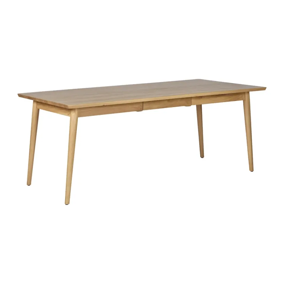 Sale NJRD VIOR dining table 90x200 cm, Lacquered oak Beige