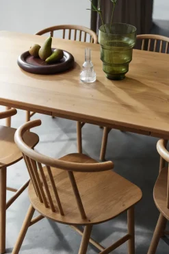 Sale NJRD VIOR dining table 90x200 cm, Lacquered oak Beige