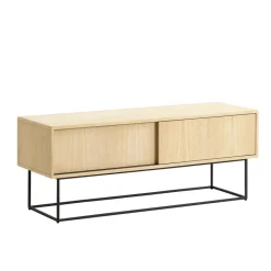 T.V & Media Units|T.V & Media Units^Woud Virka media bench, Oak Brown