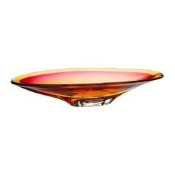 Clearance Kosta Boda Vision saucer Ø52.5 cm, Pink-bärnsten PinkOrange