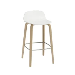 Bar Stools^Muuto Visu barstool 65 cm, -oak White