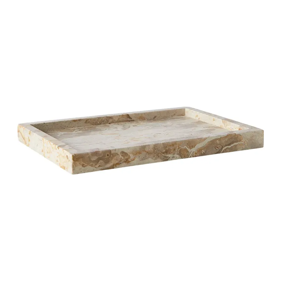 Decorative Accessories|Decorative Trays^MUUBS Vita decorative tray 20x30 cm, Seashell Beige