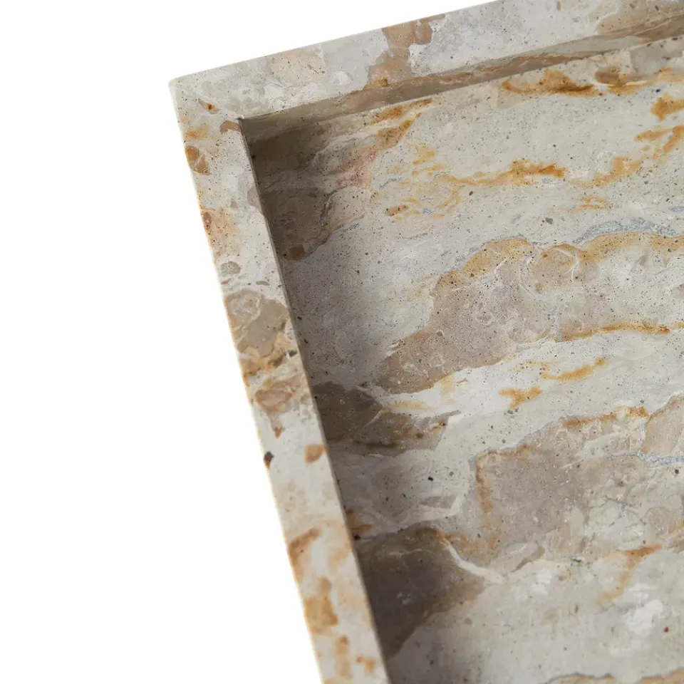 Decorative Accessories|Decorative Trays^MUUBS Vita decorative tray 20x30 cm, Seashell Beige