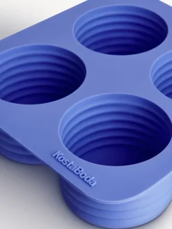 Wine & Barware^Kosta Boda Viva ice cube mold 4 compartments 13 cl, Sea Blue