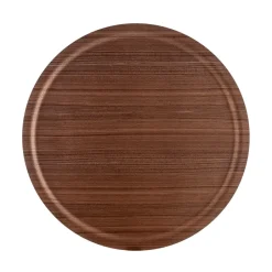 Trays^Åry Home Viventium round tray Ø 49 cm, walnut Brown