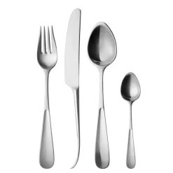 Cutlery Sets^Georg Jensen Vivianna matte cutlery set, 4 pcs Silver-coloured