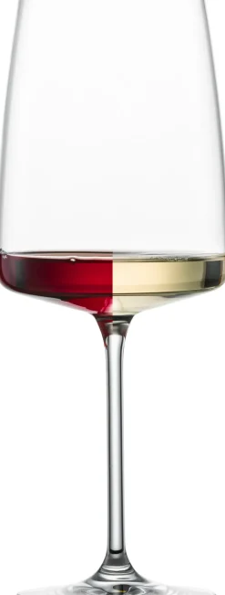 Wine Glasses^Zwiesel Vivid Senses Red-White Wine glasses 2-pack, 66 cl Transparent