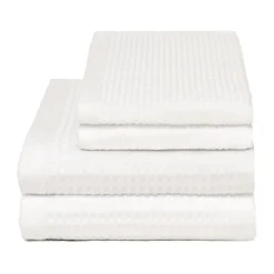 Bath Sheets^Elvang Denmark Waffle bath towel 70x140 cm, Ivory Grey