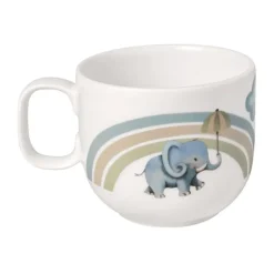 Children's Mugs|Children's Tableware^Villeroy & Boch Walk like an Elephant children's mug S 17 cl, Multi Blue