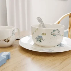 Children's Mugs|Children's Tableware^Villeroy & Boch Walk like an Elephant children's mug S 17 cl, Multi Blue