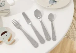 Best Villeroy & Boch Walk like an Elephant children's cutlery 4 pieces, Stainless steel Silver-coloured
