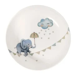 Sale Villeroy & Boch Walk like an Elephant deep plate Ø19 cm, Multi Blue