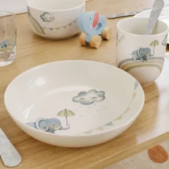 Sale Villeroy & Boch Walk like an Elephant deep plate Ø19 cm, Multi Blue