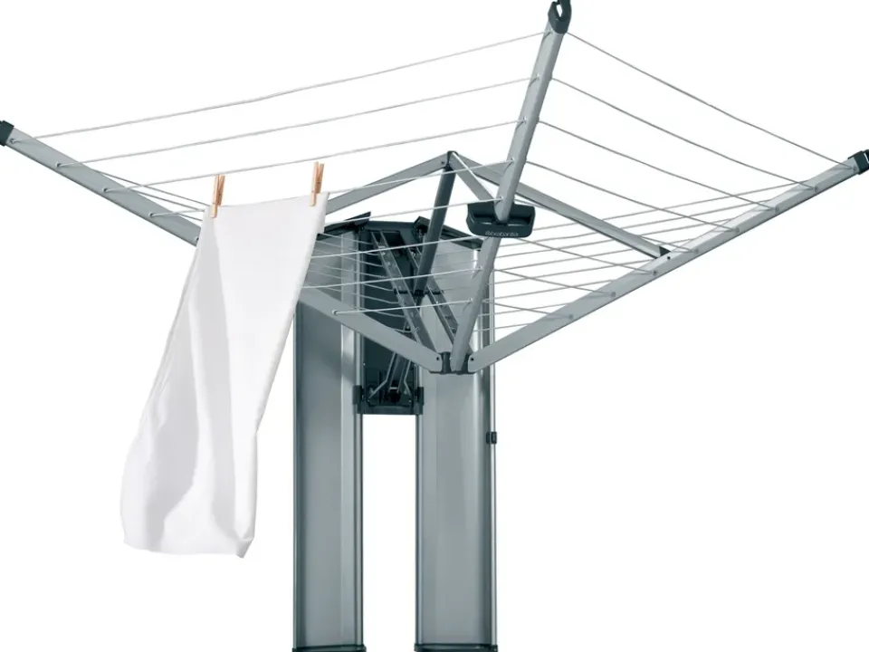 Other Washing & Cleaning Accessories^Brabantia WallFix clothesline 24 m with protective box, Gray Grey
