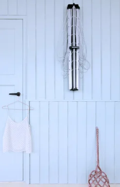 Other Washing & Cleaning Accessories^Brabantia WallFix clothesline 24m with fabric cover, Grey