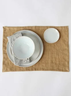 Linen & Cotton Napkins^Tell Me More Washed linen napkin, Grey-white GreyWhite