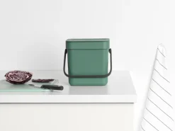 New Brabantia Waste bin Sort & Go 3 L, Fir Green