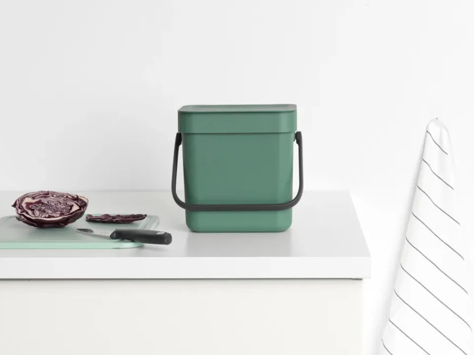 New Brabantia Waste bin Sort & Go 3 L, Fir Green