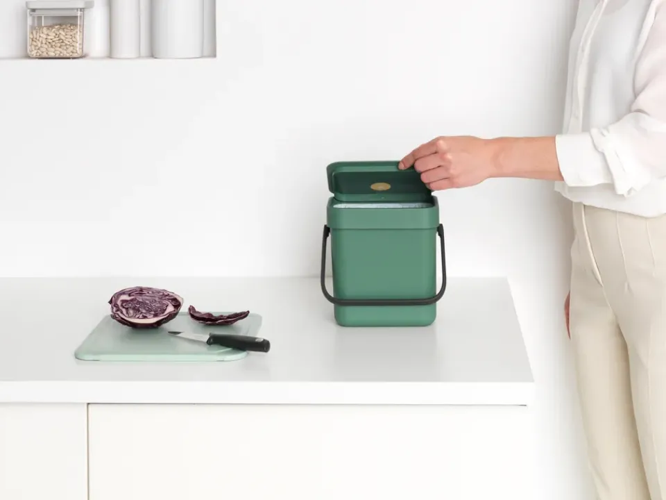 New Brabantia Waste bin Sort & Go 3 L, Fir Green