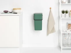 Outlet Brabantia Waste Bin Sort & Go 16L, Fir Green
