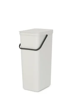 Discount Brabantia Waste Bin Sort & Go 40L, Light gray Grey