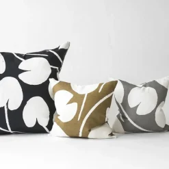 Cushion Covers^Fine Little Day Water lilies cushion cover, yellow-white YellowWhite
