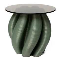 Side Tables^Ekbacken Studios Water lily side table Ø50 cm, Olive Green