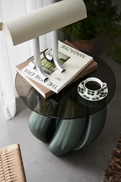 Side Tables^Ekbacken Studios Water lily side table Ø50 cm, Olive Green