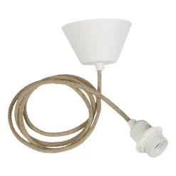 Outlet Watt & Veke ceiling suspension textile, Nature BeigeWhite
